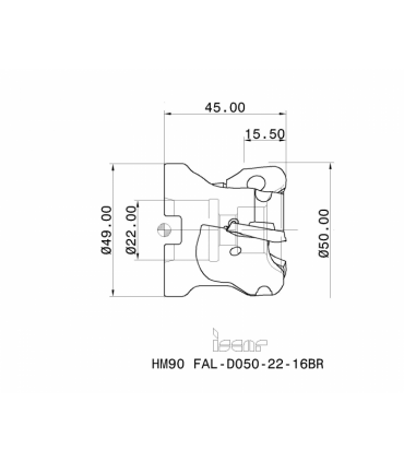 HM90 FAL-D050-22-16BR