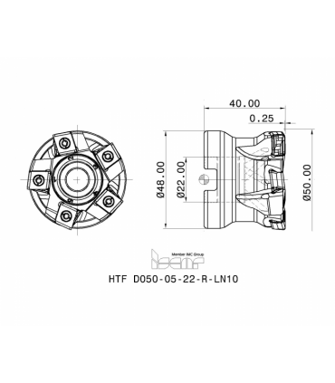 HTF D050-05-22-R-LN10