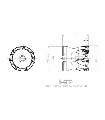 HM90 F90AP D050-7-22-JHP