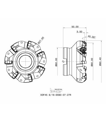 SOF45 8/16-D080-07-27R