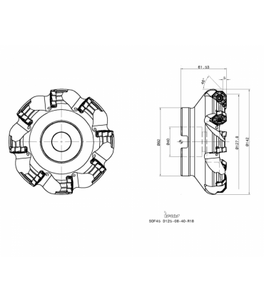 SOF45 D125-08-40-R18