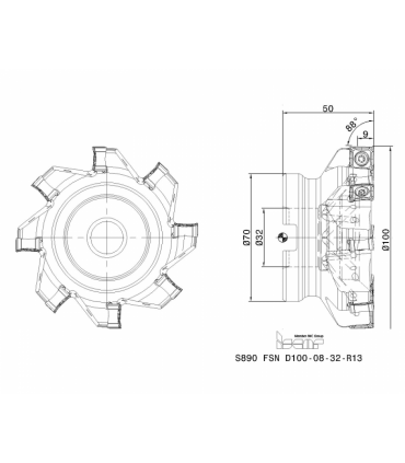 S890 FSN D100-08-32-R13