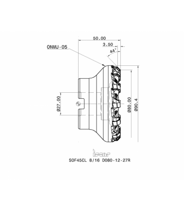SOF45CL 8/16 D080-12-27R