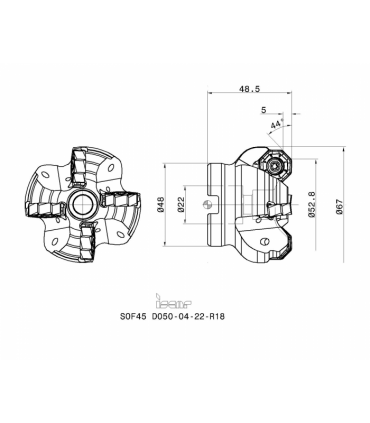 SOF45 D050-04-22-R18