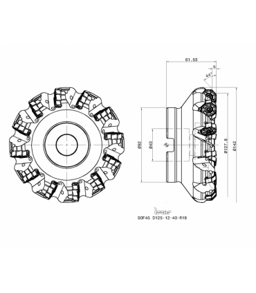 SOF45 D125-12-40-R18