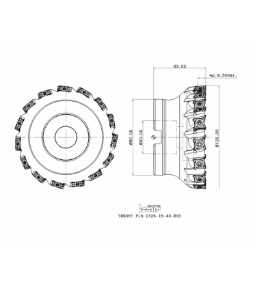 T890HT FLN D125-15-40-R13