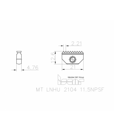 MT LNHU 2104 11.5NPSF 908