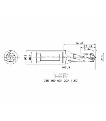 D3N 160-024-20A-1.5D