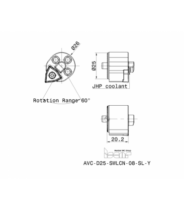 AVC-D25-SWLCN-08-SL-Y