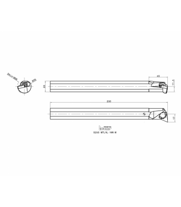S25S MTLNL-16W-M