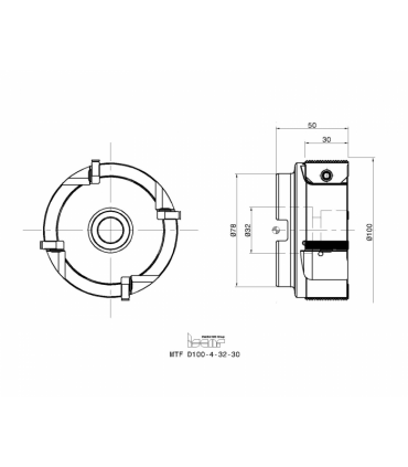 MTF D100-4-32-30