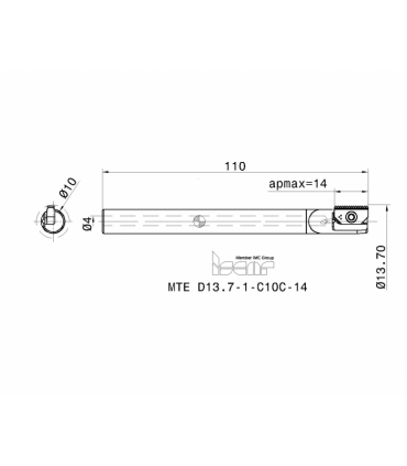 MTE D13.7-1-C10C-14