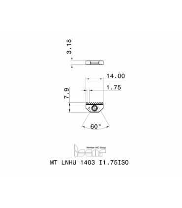 MT LNHU 1403 I1.75ISO 908
