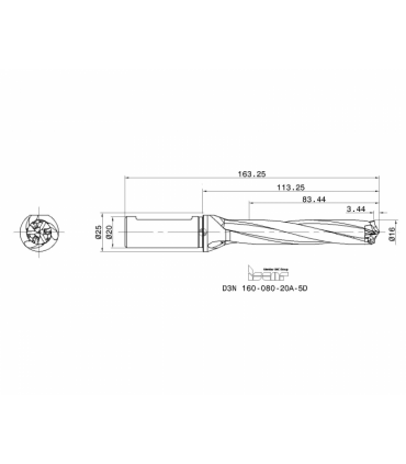 D3N 160-080-20A-5D
