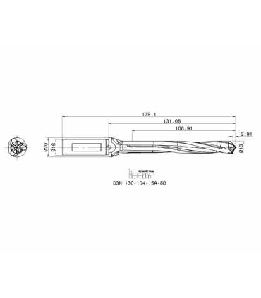 D3N 130-104-16A-8D