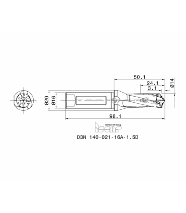 D3N 140-021-16A-1.5D