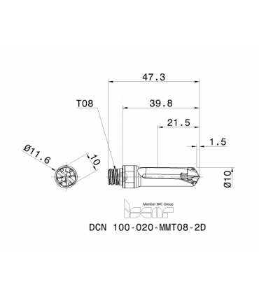 DCN 100-020-MMT08-2D