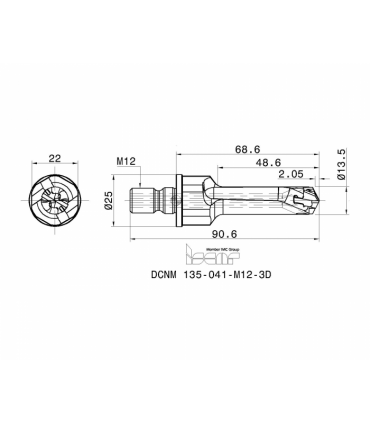 DCNM 135-041-M12-3D