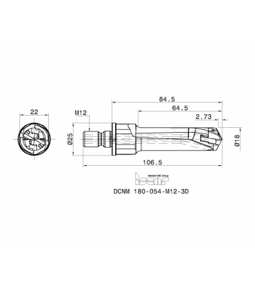 DCNM 180-054-M12-3D