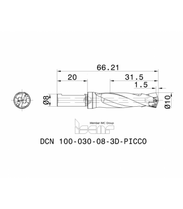DCN 100-030-08-3D-PICCO