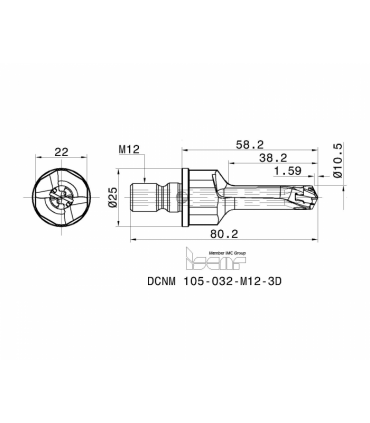 DCNM 105-032-M12-3D