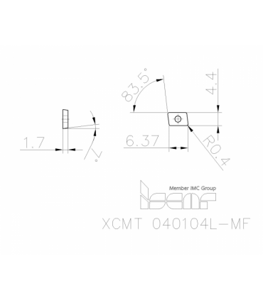 XCMT 040104L-MF IC908