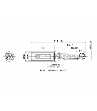 DLN 145-044-16A-3D