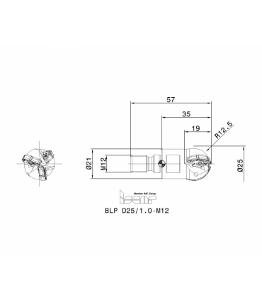 BLP D25/1.0-M12