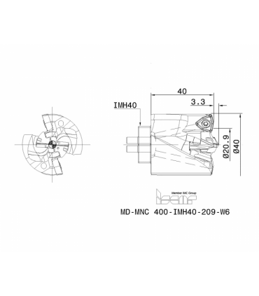 MD-MNC 400-IMH40-209-W6