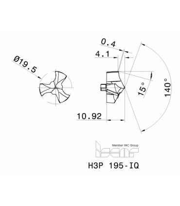 H3P 195-IQ IC908