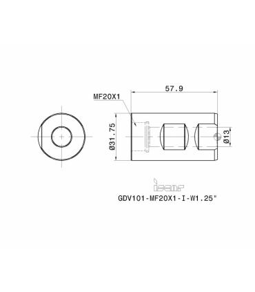 GDV101-MF20X1-I-W1.25"