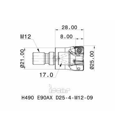 H490 E90AX D25-4-M12-09