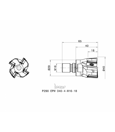 P290 EPW D40-4-M16-18