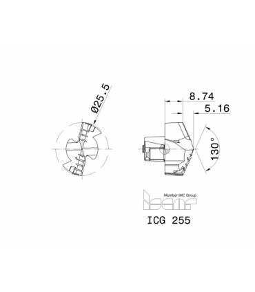 ICG 255 IC908