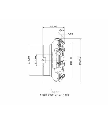 F45LN D080-07-27-R-N15