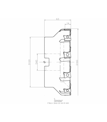 F90LN D160-10-40-R-N15