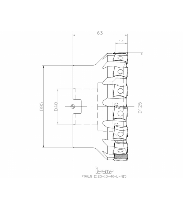F90LN D125-15-40-L-N15