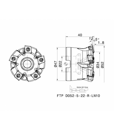 FTP D052-5-22-R-LN10