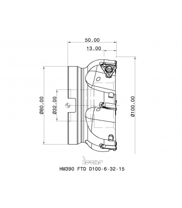HM390 FTD D100-6-32-15