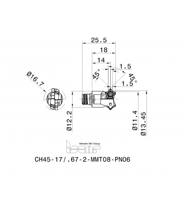 CH45-17/.67-2-MMT08-PN06