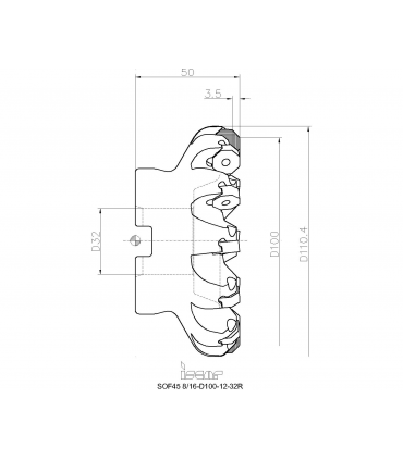 SOF45 8/16-D100-12-32R