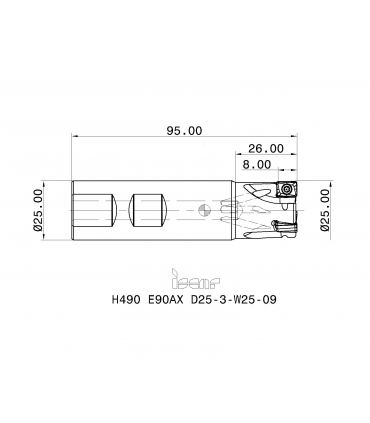 H490 E90AX D25-3-W25-09
