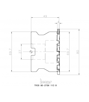 TRIB 80-27SM 11Z-B
