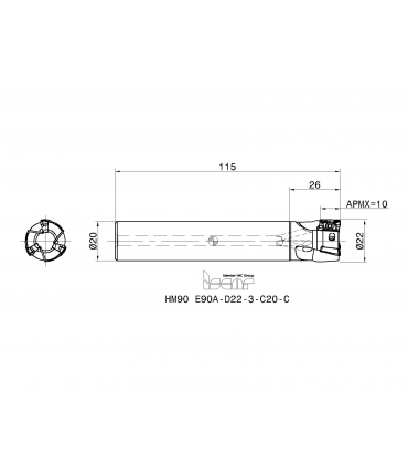 HM90 E90A-D22-3-C20-C