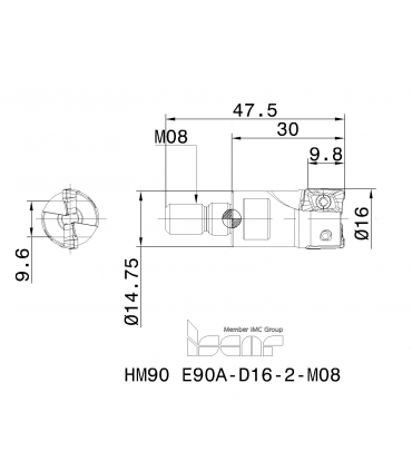 HM90 E90A-D16-2-M08