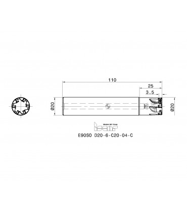 E90SO D20-6-C20-04-C