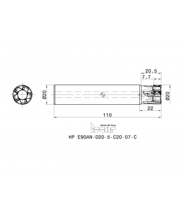 HP E90AN-D20-5-C20-07-C