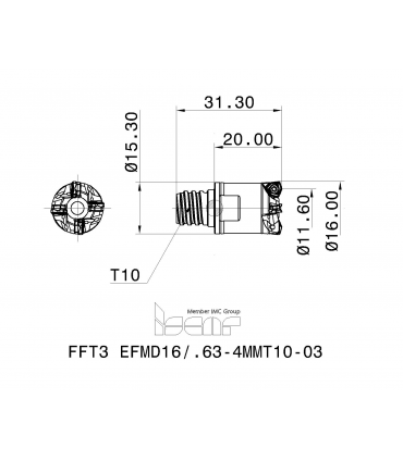 FFT3 EFMD16/.63-4MMT10-03