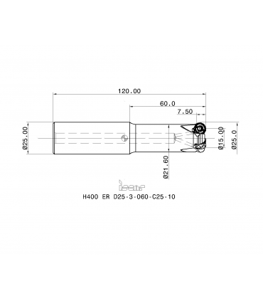 H400 ER D25-3-060-C25-10