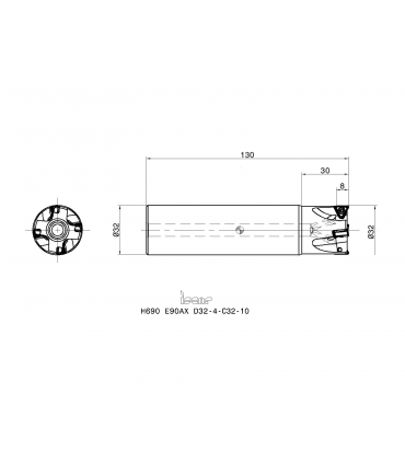 H690 E90AX D32-4-C32-10